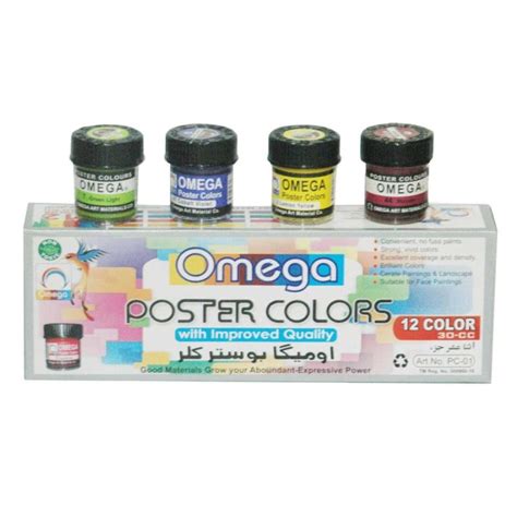 omega poster colors price in pakistan|Omega Poster Colors Set .